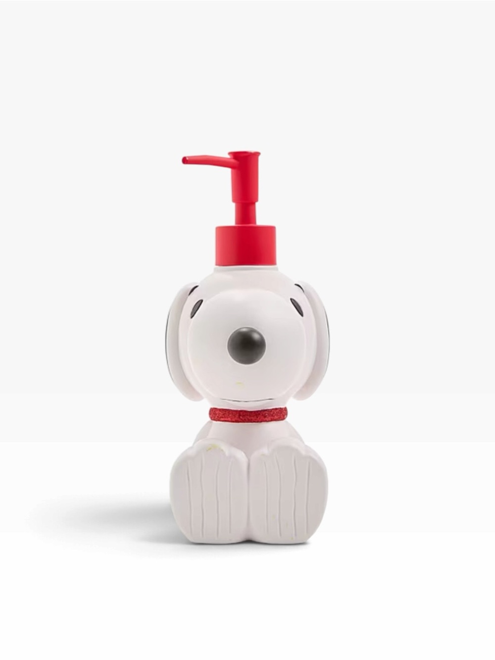 Peanuts Snoopy Soap Lotion Dispenser Red Classic